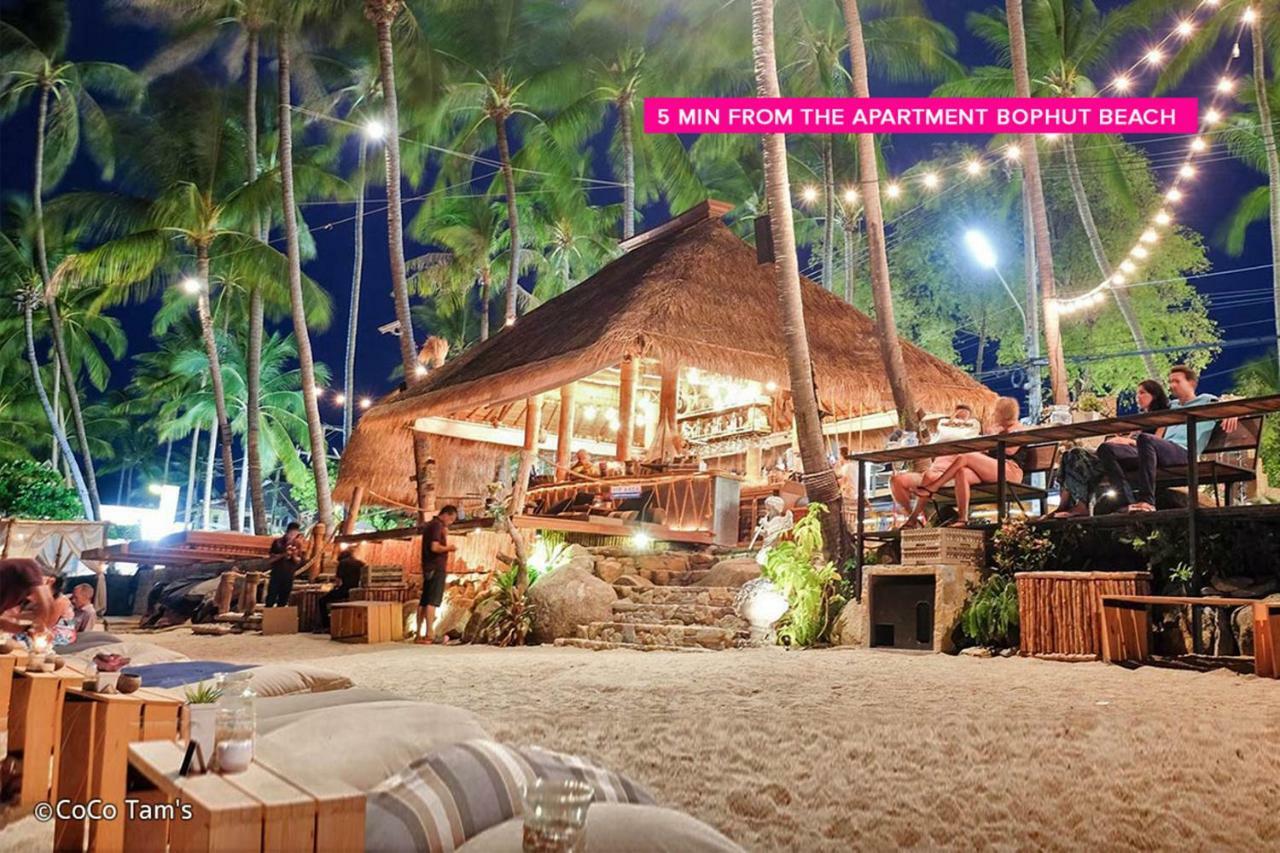 27m² studio Appartement, met 1 privé badkamer in Bo Phut Bophut Buitenkant foto