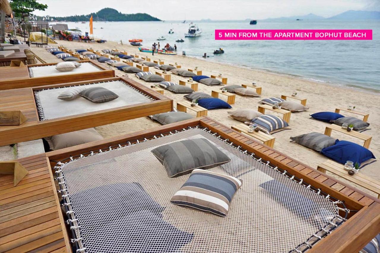 27m² studio Appartement, met 1 privé badkamer in Bo Phut Bophut Buitenkant foto